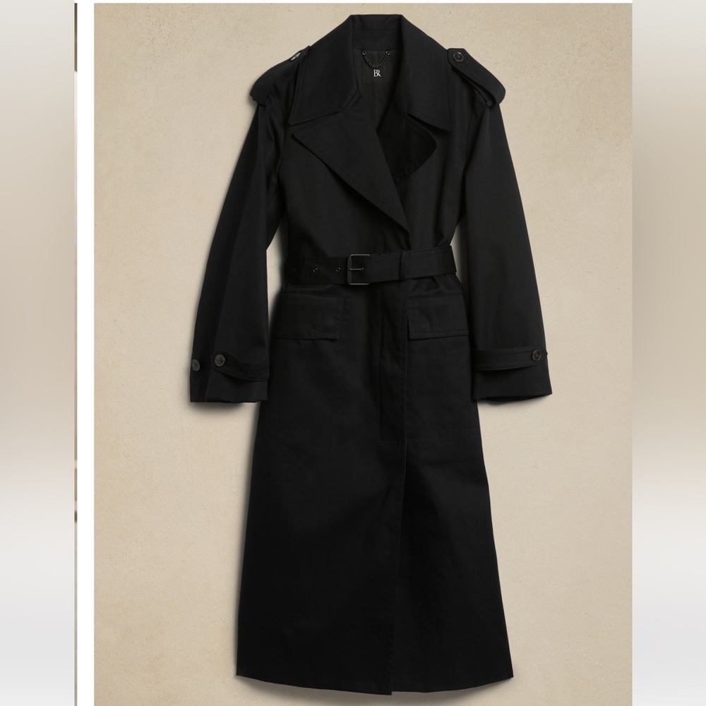 Banana Republic Timeless Trench Coat - Picture 2 of 9